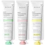 Boka Ela Mint, Coco Ginger, & Lemon Lavender Natural Whitening Toothpastes, Nano-Hydroxyapatite (n-Ha), Sensitivity, Fluoride-Free, Dentist Recommended for Kids and Adults, Made in USA, 12oz (3 Pack)