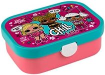 Mepal - Lunch Box Campus - Bento Lunch Box for Children - Lunch Box with Bento Compartment & Fork - Lunch Box with Clip Closure - BPA-free & Dishwasher Safe - 750 ml - L.O.L. Surprise