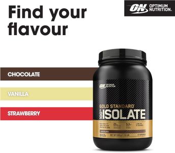 Optimum Nutrition Gold Standard Whey Isolate, Chocolate, 930g, 31 Servings