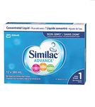 Similac Advance Step 1 Non-gmo Baby Formula, Concentrated Liquid, 385ml, 0+ Months, Blue, 12 Count