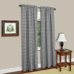 Buffalo Check Panel Window Curtain 