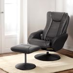 Artiss Recliner Chair, PU Leather E