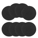 8 Packs Filters for Compost Bins,YuCool Kitchen Compost Pail Activated Carbon Filters Replacement, Round