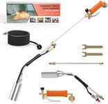 Brightpik Propane Torch Weed Burner with 11.5FT Hose, Weed Torch