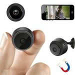Colorsole® Mini Wireless WiFi Security Camera | HD 1080p Indoor Video Recorder with Low Light Vision | Portable & Magnetic | Home, Office, and Baby Monitor, with 32GB SD Card
