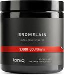 Ultra High Strength Bromelain 500mg - 3600 GDU/Gram - Highly Concentrated and Bioavailable - Third-Party Tested Formula - 120 Vegetarian Capsules - 120 Servings Per Container - Bromelain Supplement