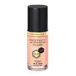 MAX FACTOR - Facefinity All Day Flawless Foundation - 3-in-1 Concealer, Liquid Foundation & Face Primer - Up To 30hr Wear - Flawless Airbrush Finish, SPF 20, Vegan - C50 Natural Rose - 30ml