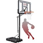 IGL Poartable Basketball Hoop, 4.8-