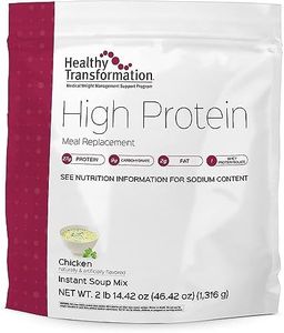 Bariatric Advantage High Protein Meal Replacement Drink Mix - Protein Powder Whey Isolate for Gastric Bypass & Sleeve Gastrectomy Patients - 28 Servings with 27 g Protein - Chicken Soup - 46.42 oz