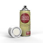 The Army Painter Colour Primer Brainmatter Beige, 400 mL Acrylic Spray Primer, Spray Paint for Miniature Priming Basecoat, Tabletop Roleplaying, Boardgames, and Wargames Miniature Modelling