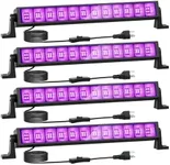 Onforu 4 Pack 42W LED Black Lights,