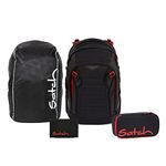 satch Match School Backpack Set of 4 Streetwalk Edition, Fire Phantom