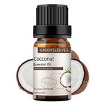 GREENSLEEVES Cocconut Essential Oil 10ml, 100% Pure Organic Fragrance Oils