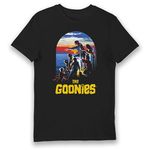 Bioworld Goonies Group Shot T-Shirt Black-L