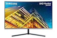 Samsung LU32R590CWPXXU 32" Curved 4K Monitor - Ultra HD 3840 x 2160, 1500R, HDMI, Displayport