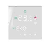 MincoHome Smart Thermostat Touch Screen WiFi Enabled Programmable Temperature Control For Electric Heating/Gas Boiler Save Energy (White Gas Boiler)