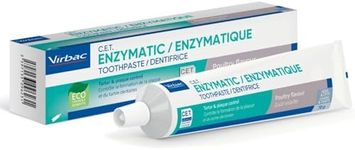 Quebec CET Enzymatic Toothpaste for Dogs (Pack of 2) Home & Vet Dental Care for Pets, Promotes Fresh Breath, Healthy Gums, Plaque & Tartar Control | Suitable for All Ages of Dogs - 70g Poultry Flavour