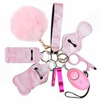 Personal Alarm Keychain For Women Rechargable