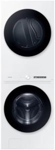 Samsung Bespoke AI Laundry Hub™ Large Capacity 4.6 cu. ft. Single Unit Washer with Steam Wash and 7.6 cu. ft. Electric Dryer in White, WH46DBH100EWA3