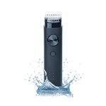 Mi Corded & Cordless Waterproof Beard Trimmer with Fast Charging - 40 Length Settings, Black