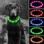 Rechargeable Led Light For Dog Collar Walking At Night