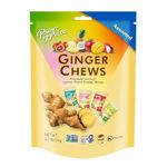 Prince of Peace Ginger Chews Assorted Flavors (Mango, Blood Orange, Pineapple Coconut, Lychee) Candied Ginger – Candy Pack – Ginger Chews Candy - Gluten Free Individually Wrapped Healthy Candy 2.2Lb/1kg