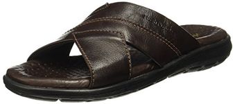 Hush Puppies Men's CHARLES MULE Slippers (8744853_DARK BROWN_7 UK)