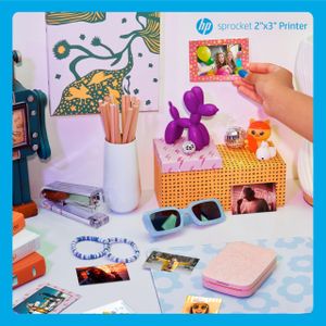 HP Sprocket Portable Photo Printer – Blush Pink