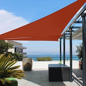 Tronssien Triangle 16'x16'x23' Sun Shade Sail, 95% UV Blockage Canopy Awning for Outdoor Patio and Garden, Yard Activities