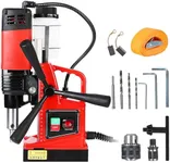 Portable Electric Mag Drill Press - Powerful 810RPM, 1300W, Boring Diameter, Variable Speed