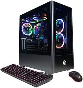 CyberpowerPC Gamer Xtreme VR Gaming PC, Intel i7-13700KF 3.4GHz, GeForce RTX 4070 12GB, 32GB DDR5, 1TB NVMe SSD, 2TB HDD, Wi-Fi Ready & Windows 11 Home (GXiVR8760A),Black