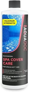 AquaDoc Hot Tub Cover Protector - Spa Cover Cleaner and Protectant for Dirt, Grime & Odors - Hot Tub Care Solution - Made in USA - 16oz