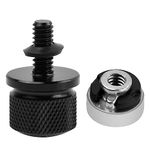 Hoxfly Motorcycle Seat Screw, Motorcycle Seat Fixing Screws, Motorcycle Bolt Mount, 1/4"-20 Thread for Harley/Dyna/Softail/Road King/Touring