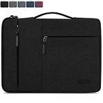 Laptop Sleeve 13-14 inch Waterproof Business Laptop case Compatible with 13 MacBook air pro case Notebook Protective Handbag Laptop Bag for Men Women Black