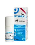 Hyabak Eye Drops - Moisturising & Refreshing Drops Gentle and Long-Lasting Relief From Long Screen Use & Contact Lens Wearers Preservative-Free 10 ml