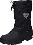 Spirale Men's Marco Snow Boots, Black, 6 UK