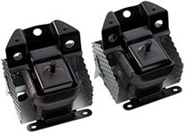 Engine Motor Mount Set of 2 with Heat Shield - Compatible with Chevy, Cadillac & GMC - 07 - 14 Escalade, Silverado, Suburban, Tahoe, Sierra, Yukon - Replaces 15854939,15854941, A5365 - Engine Mounts