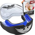 UK Warrior Kids Gum Shield, Junior Mouthguard for Rugby, Boxing, Hockey, Karate, Judo Custom Fit Mouth Guard for Boys & Girls