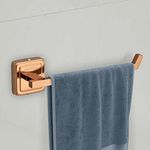 Plantex 304 Grade Stainless Steel Towel Ring for Wash Basin/Napkin Hanger for Bathroom/Towel Hanger/Towel Holder/Bathroom Accessories - Decan (Rose Gold)