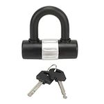 Portable U Lock Disc, Zinc Alloy Anti Theft Rust Proof Padlock for RV Truck Trailer Engineering Car Camper