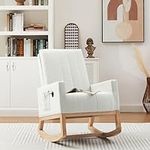 VECELO Rocking Chair Nursery Uphols