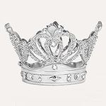 Silver Crown Napkin Rings Set of 12