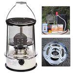 Smoke-Free Portable Kerosene Stove - Efficient 2 in 1 Paraffin Heater for Winter Space Heating - Adjustable Firepower - Ideal for Tents and Kerosene Heating
