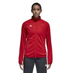 adidas Women's Tiro17 Training Jacket, Power Red/Black/White, S/P