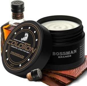 Bossman Colotion - 2 in 1 Men's Lotion and Cologne – Moisturizing Body Cream - Hydrating Scented Body Lotion - Mens Scented Lotion for Daily Use (Stagecoach)