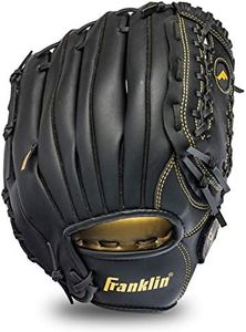 Franklin Sports 12.0 PVC FLDMSTR Gold BBG FR, Negro y Dorado, 12" Left-Handed Thrower