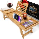 SereneLife Bath Caddy Breakfast Tra