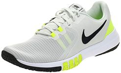 Nike Men's Flex Control TR3 Sneaker, White, 9