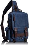 Leaper Canvas Messenger Bag Sling B