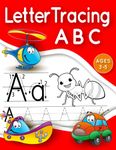 Letter Tracing Book for kids ages 3-5: Trace letters alphabet handwriting practice workbook for kids kindergarten / Big tracing letter and coloring book 8.5" x 11" for toddler / blue letter tracing book for preschoolers learn to write for kids